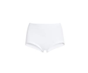 Taillenslip SCHIESSER, Damen, Gr. 38, 5 Stk., weiß, 100% Baumwolle, Unterhosen Taillenslip (316115-38) weiß