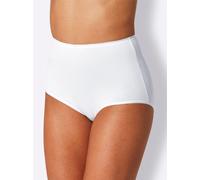 Taillenslip SCHIESSER, Damen, Gr. 44, 2 Stk., weiß, 95% Baumwolle, 5% Elasthan, Unterhosen Taillenslip (84033444-44) weiß