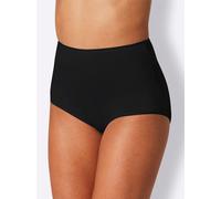 Taillenslip SCHIESSER, Damen, Gr. 46, 2 Stk., schwarz, 95% Baumwolle, 5% Elasthan, Unterhosen Taillenslip (19690644-46) schwarz