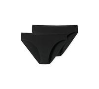 Taillenslip SCHIESSER "Modal Essentials", Damen, Gr. 40, schwarz (000, schwarz), Single Jersey, Obermaterial: 80% Modal, 10% Elasthan, 10% Polyester, Abriebeffekte, unifarben, körpernah, Unterhosen Ta