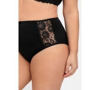 Sheego Taillenslip mit transparenter Spitze 50 schwarz