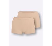 Taillenslip SLOGGI, Damen, Gr. 40, 2 Stk., elfenbein, 88% Modal, 12% Elasthan, Unterhosen Taillenslip (96993548-40) elfenbein