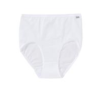 Taillenslip SPEIDEL "Britta", Damen, Gr. 42, weiß, Obermaterial: 95% Baumwolle, 5% Elasthan (LYCRA), unifarben, bequem, Unterhosen Taillenslip, bequem, elastisch, basic, Baumwollmix (258485-42) weiß