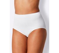 Taillenslip SPEIDEL, Damen, Gr. 40, 3 Stk., weiß, 100% Baumwolle, Unterhosen Taillenslip (452137-40) weiß