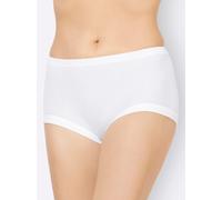 Taillenslip SPEIDEL "Speidel Taillenslip als 5er und 10er Set erhältlich", Damen, Gr. 42, 5 Stk., weiß (weiß, 10er set), 100% Baumwolle, Unterhosen Taillenslip (79387423-42) weiß, 10er set