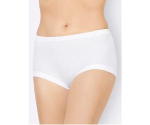 Taillenslip SPEIDEL "Speidel Taillenslip als 5er und 10er Set erhältlich", Damen, Gr. 46, 5 Stk., weiß (weiß, 5er set), 100% Baumwolle, Unterhosen Taillenslip (521053-46) weiß, 5er set