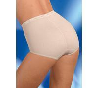 Taillenslip TRIUMPH, Damen, Gr. 44, 2 Stk., beige (elfenbein), 95% Baumwolle, 5% Elasthan, Unterhosen Taillenslip (814569-44) elfenbein
