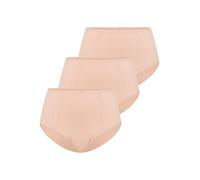 Taillenslip YSABEL MORA, Damen, Gr. L, beige, Obermaterial: 90% Baumwolle, 10% Elasthan, Unterhosen Taillenslip, Spitze, elastisch, weich, formend, Baumwollmix (21623828-L) beige