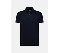 Tailliert (Slim-Fit) Polo-Shirt Uni Blau M (01.299570-0019-M)