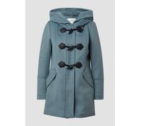 Taillierter Dufflecoat aus Wollmix 48 Blau 2172915.6241.48