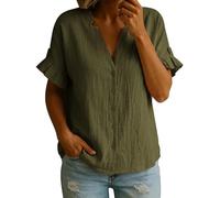 Tailliertes Hemd Damen BH Basic Karobluse Hochzeit Spitzen Schlupfblusen Damenhemd Karo Arbeitskleidung Partyoberteile Karoblusen Lustig Creme Modern Zitrone Kaschieren Häkelspitze Glänzende S