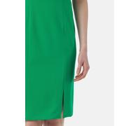 Tailliertes Kleid mit seitlich geschlitztem Saum und U-Boot-Ausschnitt grün 44