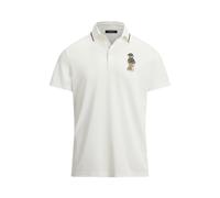 Tailored-Fit Poloshirt mit Polo Bear M White