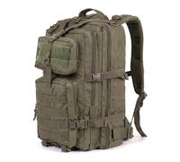 TAISSU - Taktischer Militärrucksack RANGER - 45L - Grün - CrossTraining | Ideal für Fitness, CrossFit, Reisen oder Camping, Wasserdicht und Robust, Mehrere Fächer, Schuhfach