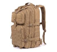 TAISSU - Taktischer Militärrucksack RANGER - 45L - Khaki - CrossTraining | Ideal für Fitness, CrossFit, Reisen oder Camping, Wasserdicht und Robust, Mehrere Fächer, Schuhfach