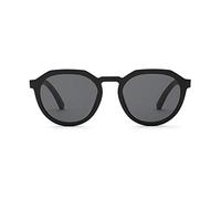 TAKE A SHOT Holz-Sonnenbrille Wilson, Flat-Top, Bügel aus Eichenholz, getönte Gläser