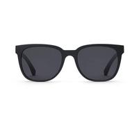 TAKE A SHOT Holz Sonnenbrille Eckig für Herren und Damen Schwarz (Schwarz/Walnuss/Grau)