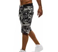 Take Idea Mode Strandshorts Fitnesshose Laufshorts，Herren Camouflage Cargo-Shorts Jogginghose LäSsige Bermuda Shorts Atmungsaktiv Sommer Outdoor Trainingshose Schnelltrocknend Freizeithose Wanderhose