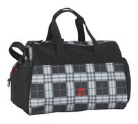 Take It Easy Plaid Sporttasche WIEN 372159 schwarz/grau