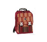Take it Easy Rainbow rot Rucksack eckig