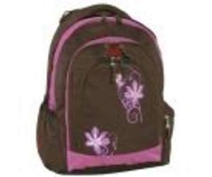 Take it Easy Schulrucksack Berlin Beauty Flower braun/pink (Verkauf durch "Scrio Schreib & Spiel" auf duo-shop.de)