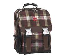 Take it Easy London Schulrucksack Plaid Pink