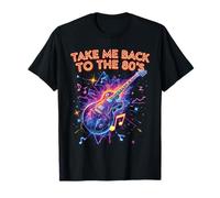 Take Me Back to the 80's Guitar Fun Throwback Music Memories T-Shirt
