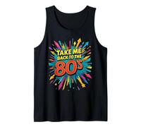 Take Me Back to the 80's Lustiges Retro-Vibes-Design Tank Top