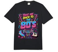 Take Me Back to The 80's Pop Culture Classic Throwback Fun Comfort Colors Adult Heavyweight T-Shirt