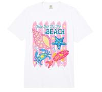 Take Me to The Beach Muschel Seestern Krabbe Ocean Lover Comfort Colors Adult Heavyweight T-Shirt