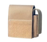Taktische Molle-Tasche für den täglichen Gebrauch, Outdoor-Kit, Ausrüstung, Kleinigkeiten, Tasche, Militär, Batteriefach, Gürtel, Geldbörse, Outdoor-Ausrüstung, Organizer (Khaki)