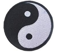 Taktischer Stickerei-Aufnäher, schwarz, Kampfsport, Militär, rund, Baumwolle, Klettverschluss für Kleidung, Zubehör