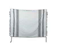 Talitania Tallit Gebetsschal Tallis Gadol - Weiß - größe 50 (XS) 122 x 173 cm