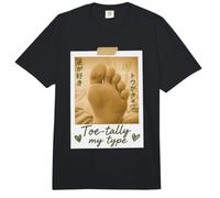 Tally My Type Foot Lustiger Zeh Comfort Colors Adult Heavyweight T-Shirt