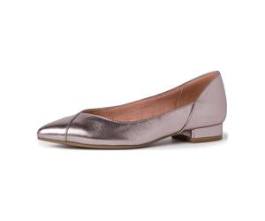 Tamaris 1-1-22102-35/952 ROSE METALLIC Ballerinas HW 20/21 für Damen, silber, Größe 37 EU