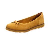 Tamaris 1-1-22121-25/684 MUSTARD Ballerinas HW 20/21 für Damen, gelb, Größe 37 EU