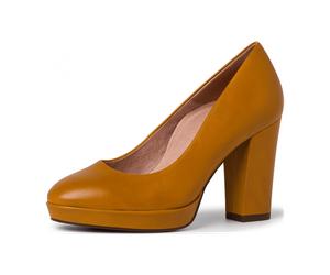 Tamaris 1-1-22401-25/684 MUSTARD Klassische Pumps HW 20/21 für Damen, gelb, Größe 35 EU