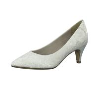 Tamaris 1-1-22415-26/474 IVORY MACRAMEE Klassische Pumps FS 2021 für Damen, beige, Größe 35 EU