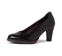 Tamaris 1-1-22425-25/003 BLACK LEATHER Klassische Pumps HW 20/21 für Damen, schwarz, Größe 40 EU