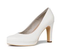 Tamaris 1-1-22426-25/137 WHITE MATT Klassische Pumps HW 20/21 für Damen, weiß, Größe 40 EU
