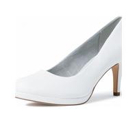 Tamaris 1-1-22444-24/140 WHITE MATT Klassische Pumps FS 2020 für Damen, weiß, Größe 38 EU