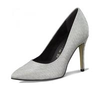Tamaris 1-1-22452-25/985 SILVER GLAM Klassische Pumps HW 20/21 für Damen, silber, Größe 38 EU