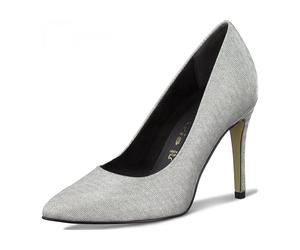 Tamaris 1-1-22452-25/985 SILVER GLAM Klassische Pumps HW 20/21 für Damen, silber, Größe 38 EU