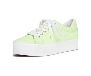 Tamaris 1-1-23602-24/740 LIME NEON/WORD Sneaker low FS 2020 für Damen, grün, Größe 42 EU