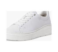 Tamaris 1-1-23700-29/146 WHITE UNI Sportliche Schnürer HW 22/23 für Damen, weiß, Größe 37 EU