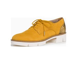 Tamaris 1-1-23703-34/602 SUN Da.-Schnürer FS 2020 für Damen, gelb, Größe 40 EU