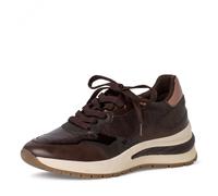 Tamaris 1-1-23704-27/098 BLACK COMB Sportliche Schnürer HW 21/22 für Damen, braun, Größe 39 EU