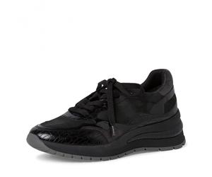 Tamaris 1-1-23704-27/098 BLACK COMB Sportliche Schnürer HW 21/22 für Damen, schwarz, Größe 38 EU