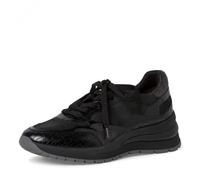 Tamaris 1-1-23704-27/098 BLACK COMB Sportliche Schnürer HW 21/22 für Damen, schwarz, Größe 41 EU