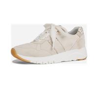 Tamaris 1-1-23704-34/430 IVORY COMB Sportliche Schnürer FS 2020 für Damen, beige, Größe 41 EU